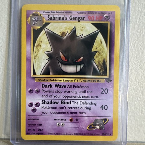 Sabrina gengar 132 gym - sabrina's,