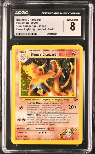 Blaine charizard 132 - blaine’s, 2/132