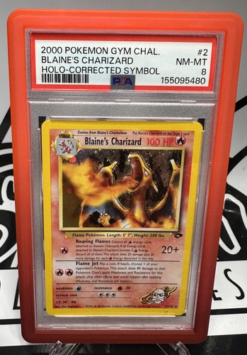 Blaine charizard 132 - blaine's,