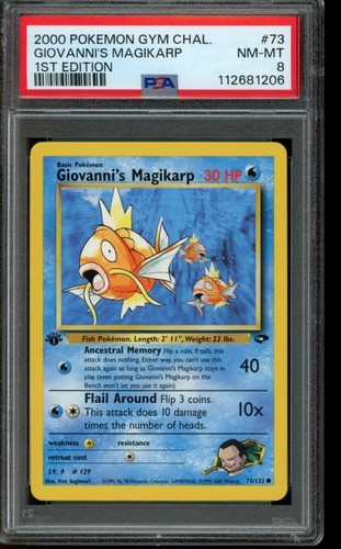 Psa mt pokemon - 8,