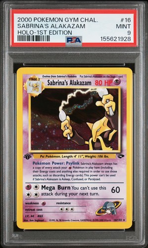 Sabrina alakazam holo - sabrina's,