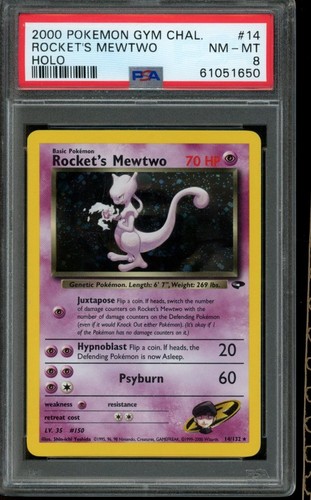Psa pokemon rocket s - psa, nm-mt