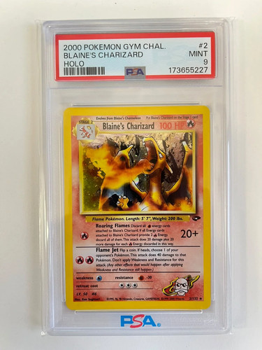 Blaine charizard unlimited - blaine's,