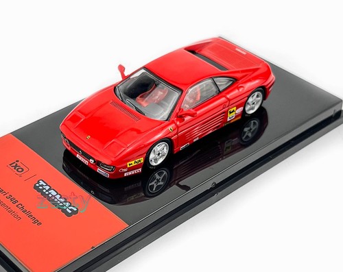 Tarmac red ferrari 348 - 1:64,