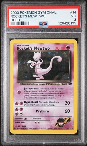 Rocket mewtwo 132 - mewtwo, holo