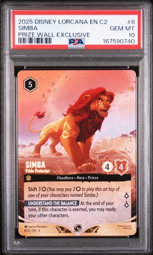 Lorcana simba pride protector - simba,