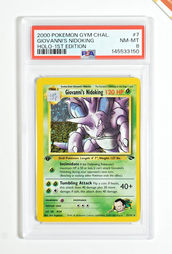 Pokemon psa giovanni s - psa, 8