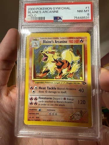 Pokemon blaine arcanine gym - arcanine,