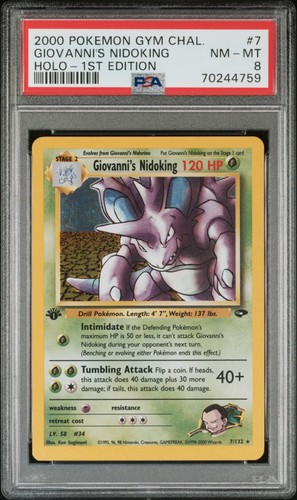 Pokemon giovanni nidoking - giovanni's,