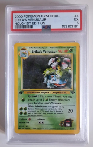 Erika venusaur 1st - erika’s,